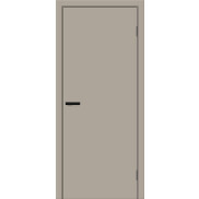 Дверь межкомнатная Браво-0.П ПЭТ Clay Silk, глухая, каркасно-щитовая
