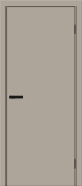 Дверь межкомнатная Браво-0.П ПЭТ, Clay Silk, глухая, каркасно-щитовая