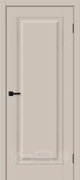 Дверь межкомнатная Классик-10 ПЭТ, Cream Silk, глухая, царговая