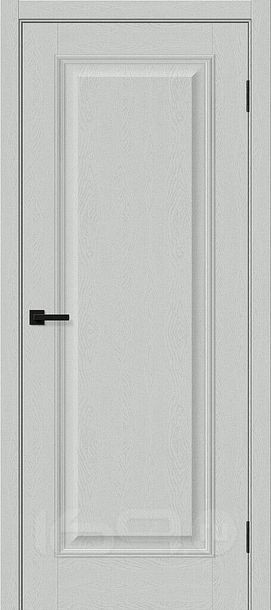 Дверь межкомнатная Классик-10 ПЭТ, Grey Silkwood, глухая, царговая