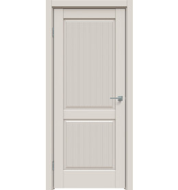 Дверь межкомнатная Concept-671 ПВХ, Лайт грей, глухая, царговая