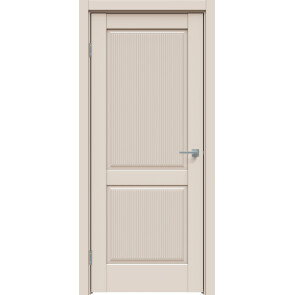 Дверь межкомнатная Concept-671 ПВХ Магнолия, глухая, царговая