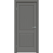 Дверь межкомнатная Concept-671 ПВХ Медиум грей, глухая, царговая
