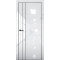 ДП Платина-4  Crystall White,  200*80 кромка-матовый хром