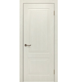 Дверь межкомнатная Сити-5 Шпонированные, Крем, глухая, каркасно-щитовая