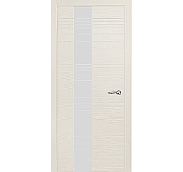 Дверь межкомнатная V-I Шпонированные, Бьянко, глухая, каркасно-щитовая