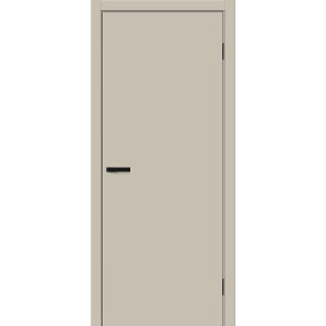 Дверь межкомнатная Браво-0 Винил Cream Pro, глухая, каркасно-щитовая