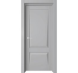 Дверь межкомнатная  "Диамонд-1" Серый бархат глухая