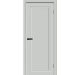 Дверь межкомнатная Граффити-10 Винил Grey Pro, глухая, кромка abs, каркасно-щитовая