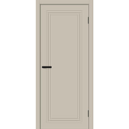 Дверь межкомнатная Граффити-20 Винил Cream Pro, глухая, кромка обычная, каркасно-щитовая