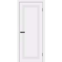 Дверь межкомнатная Граффити-20 Винил White Pro, глухая, кромка обычная, каркасно-щитовая
