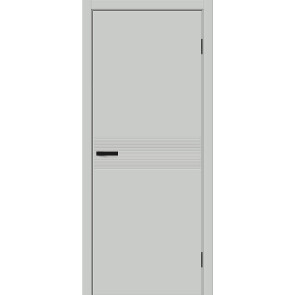Дверь межкомнатная Граффити-23.Д Винил Grey Pro, глухая, каркасно-щитовая