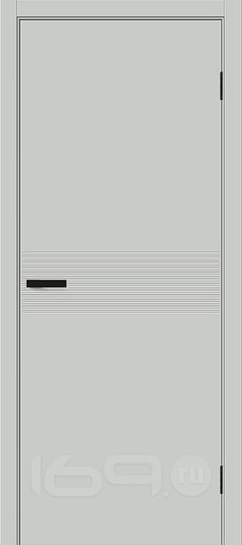 Дверь межкомнатная Граффити-23.Д Винил Grey Pro, глухая, каркасно-щитовая