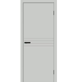 Дверь межкомнатная Граффити-23.Д Винил, Grey Pro, глухая, каркасно-щитовая