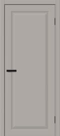 Дверь межкомнатная Граффити-40 Винил Grey Pro, глухая, кромка обычная, каркасно-щитовая
