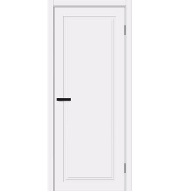 Дверь межкомнатная Граффити-40 Винил, White Pro, глухая, каркасно-щитовая