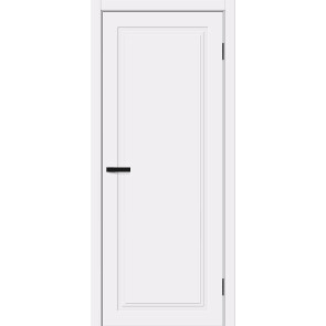 Дверь межкомнатная Граффити-40 Винил White Pro, глухая, каркасно-щитовая