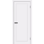 Дверь межкомнатная Граффити-40 Винил White Pro, глухая, кромка обычная, каркасно-щитовая
