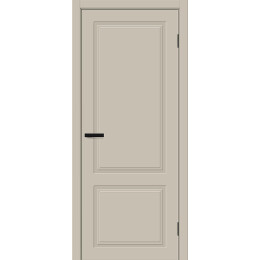 Дверь межкомнатная Граффити-42 Винил Cream Pro, глухая, кромка обычная, каркасно-щитовая