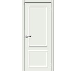 Дверь межкомнатная из ПВХ "Граффити-42" Super White глухая