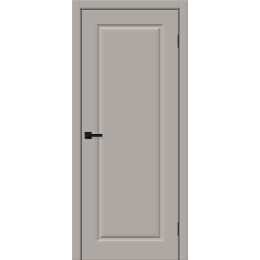 Дверь межкомнатная Скинни-10 Винил Grey Pro, глухая, кромка обычная, скиновая