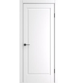 Дверь межкомнатная ФлексЭмаль Neo 1, Shellac White, глухая, филенчатая