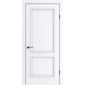Дверь межкомнатная Классико-12 Полипропилен, Alaska, глухая, царговая