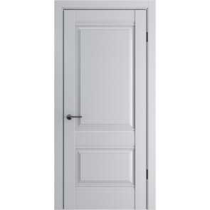 Дверь межкомнатная Классико-42 Полипропилен, Nardo Grey, глухая, царговая