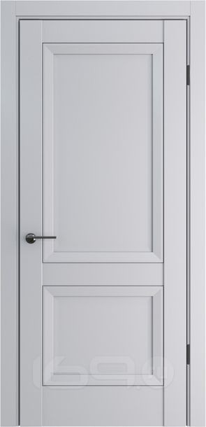 Дверь межкомнатная Классико-82 Полипропилен, Nardo Grey, глухая, царговая
