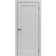Дверь межкомнатная Неоклассико-11, Полипропилен Nardo Grey, глухая филенчатая