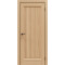 Дверь межкомнатная Неоклассико-11 Полипропилен, Natural Oak, глухая, филенчатая