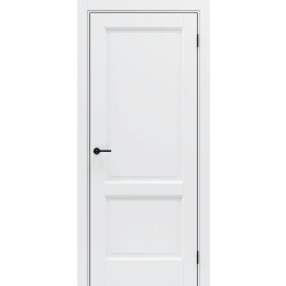 Дверь межкомнатная Неоклассико-12 Полипропилен Alaska, глухая, кромка нет, филенчатая