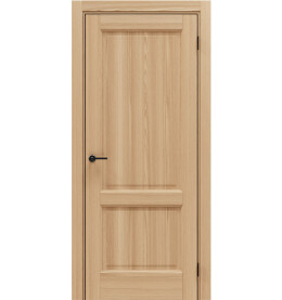 Дверь межкомнатная Neo 12 Полипропилен, Natural Oak, глухая, филенчатая