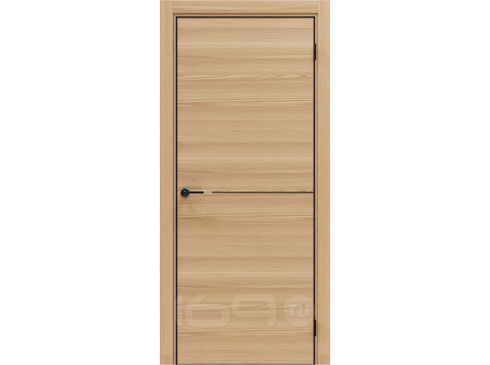 ДПГ ПП Порта-50.1 4AB Natural Oak 200*70, кромка-алюминиевая черная матовая