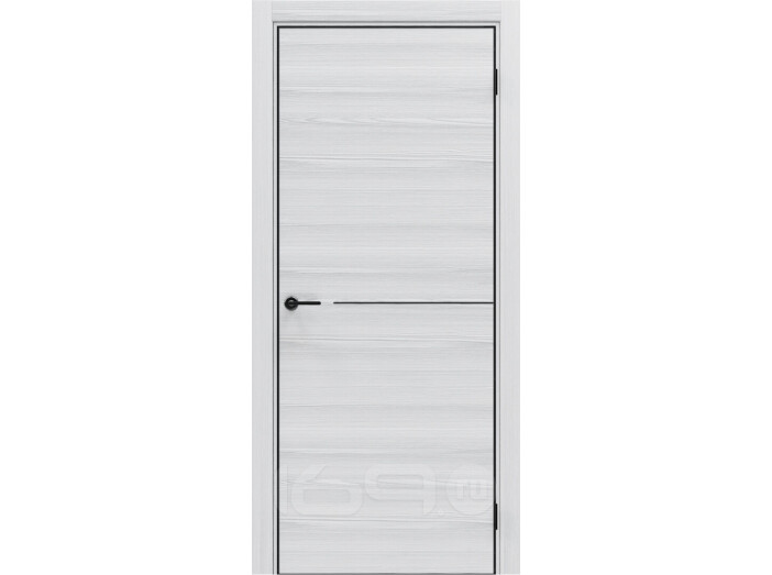 ДПГ ПП Порта-50.1 4AB White Oak 200*80, кромка-алюминиевая черная матовая