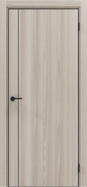 Дверь межкомнатная Порта-50.11 4AB Полипропилен Alpik Oak, глухая, кромка алюминиевая черная, каркасно-щитовая