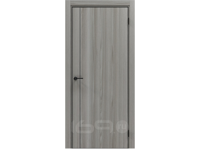 ДПГ ПП Порта-50.11 4AB Grey Oak 200*80, кромка-алюминиевая черная матовая