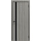 ДПГ ПП Порта-51 4AB Grey Oak Black Star 200*80, кромка-алюминиевая черная матовая
