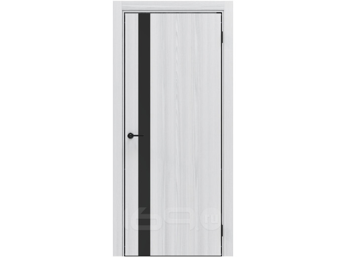 ДПГ ПП Порта-51 4AB White Oak Black Star 200*80, кромка-алюминиевая черная матовая