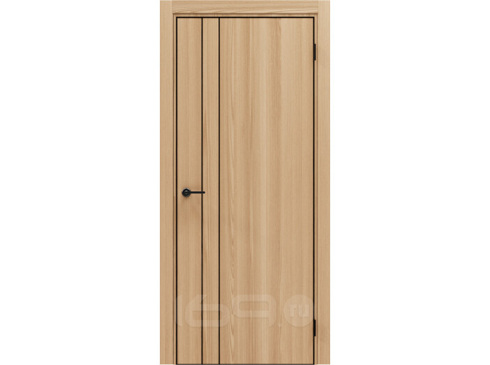 ДПГ ПП Порта-58 4AB Natural Oak 200*80, кромка-алюминиевая черная матовая