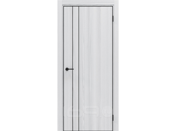ДПГ ПП Порта-58 4AB White Oak 200*80, кромка-алюминиевая черная матовая