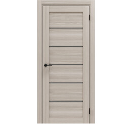Дверь межкомнатная Порта-220 Полипропилен Alpik Oak, остекленная, grey fog, царговая
