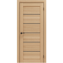 Дверь межкомнатная Порта-220, Полипропилен Natural Oak, остекленная царговая