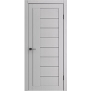 Дверь межкомнатная Порта-29 Полипропилен Ibis Wood, остекленная, grey fog, кромка нет, царговая