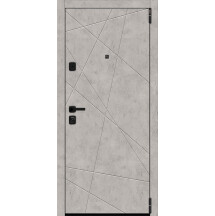 Дверь входная металлическая «Porta M-3P 15.15» Grey Art/Snow Art