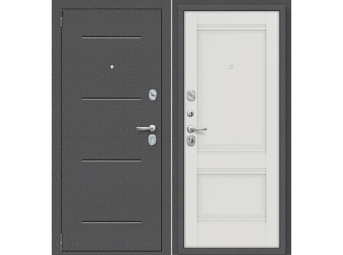 ДС Porta R-2 104/K42 Alaska/Антик Серебро 205*88 Левая