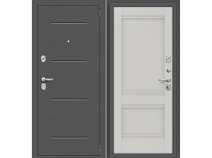 ДС Porta R-2 104/K42 Nardo Grey/Антик Серебро 205*88 Правая