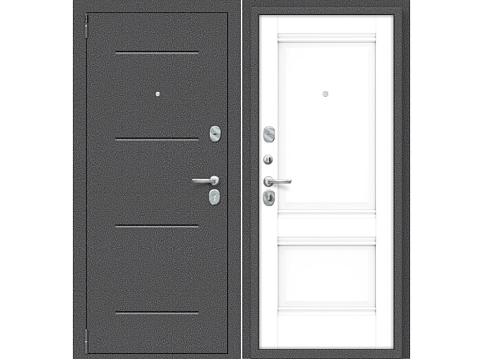 ДС Porta R-2 104/K42 Snow Veralinga/Антик Серебро 205*88 Левая