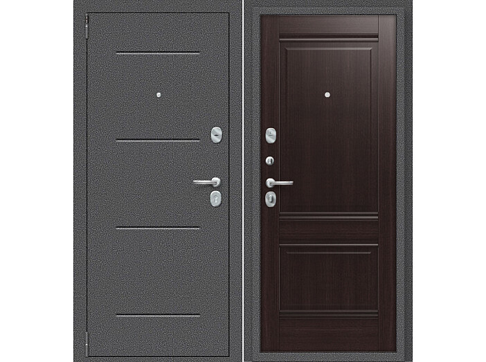 ДС Porta R-2 104/K42 Wenge Veralinga/Антик Серебро 205*88 Левая