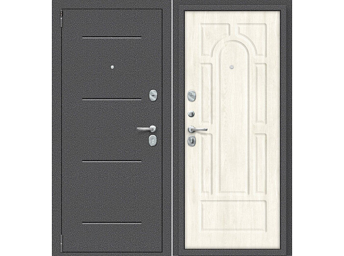 ДС Porta R-2 104/П55 Nordic Oak/Антик Серебро 205*88 Левая